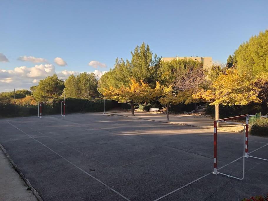 Superbe Appartement Piscine, Tennis, Vue Mer Et Decore Avec Gout Cassis Exterior foto